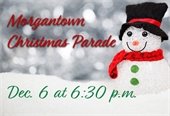 Morgantown Christmas Parade will take place on December 6 at 6:30 p.m. on High Street.
