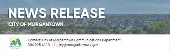 This is a Morgantown Police Department News Release.