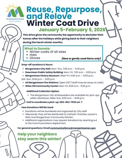 City of Morgantown Coat Drive