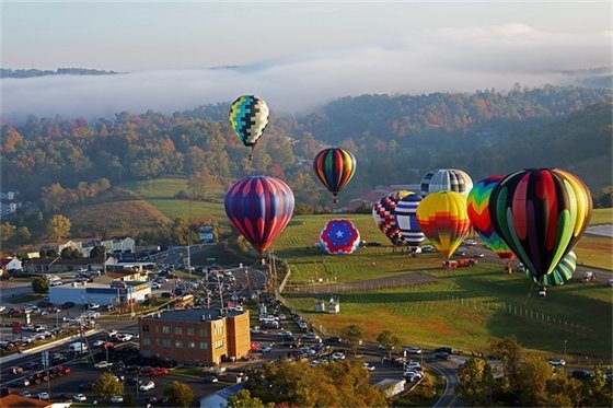 Balloons over Morgantown